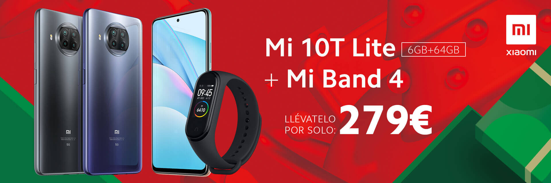 Chollos de Movistar: productos Xiaomi más baratos que en la tienda oficial 2 Merca2.es Smartphone Xiaomi Mi 10T Lite + Mi Band 4